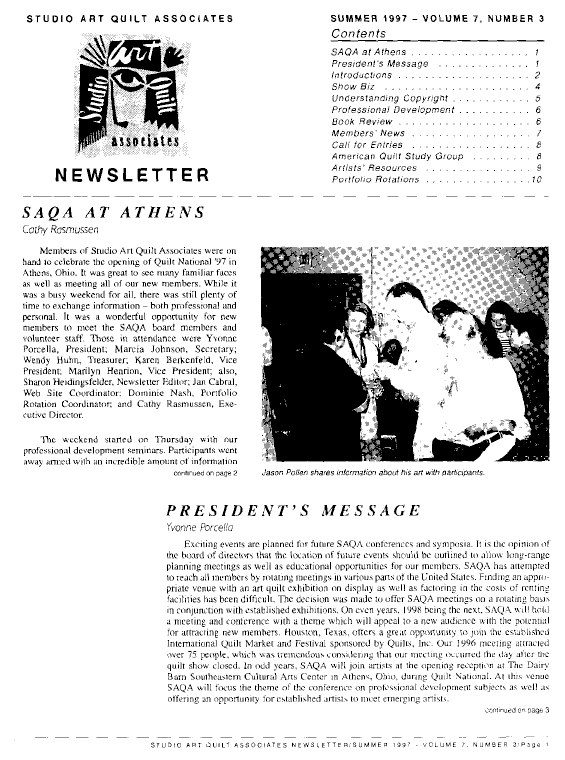 SAQA Journal 1997 Vol. 7 No. 3