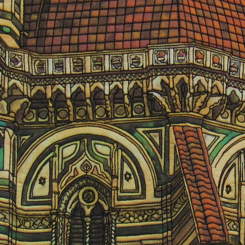 Judith Ahlborn - Dome of the Santa Maria del Fiore (detail)